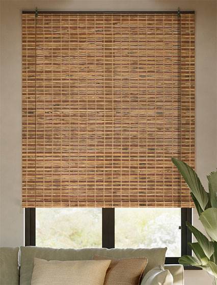 Loreto Chestnut Bambu rullgardin roll-up thumbnail image