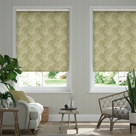 Rullgardin William Morris Marigold Moss