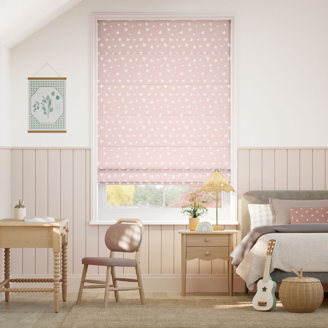 Hissgardin Musse Pigg Spots Candy Floss
