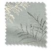 Hissgardin Moonlit Fern Faux Silk Platinum sample image