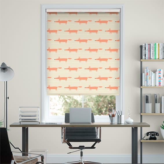 Rullgardin Twist2Fit Mr Fox Mini Orange