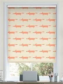 Twist2Fit Mr Fox Mini Orange Rullgardiner thumbnail image