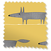 Twist2Fit Mr Fox Mini Sunflower Rullgardiner swatch image