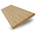 Träpersienn Natural Bamboo Jute - 50mm Slat sample image