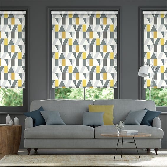 Rullgardin Twist2Fit Nuevo Blocks Dandelion