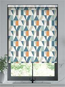 Twist2Fit Nuevo Blocks Sapphire Rullgardiner thumbnail image