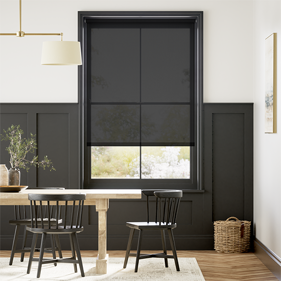 Rullgardin Oculus True Black