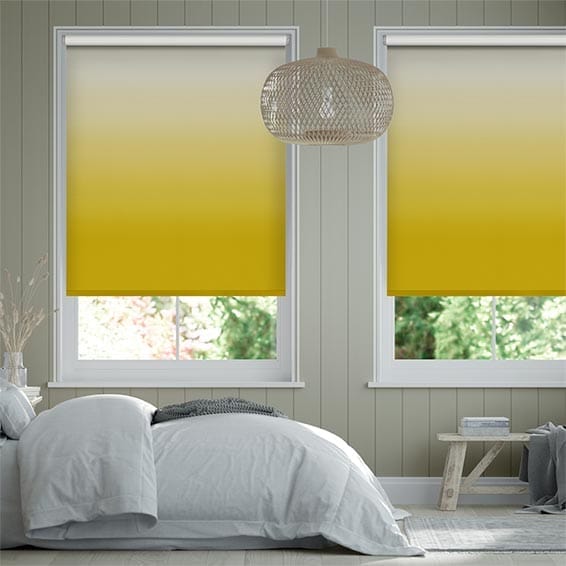 Rullgardin Ombre Ochre