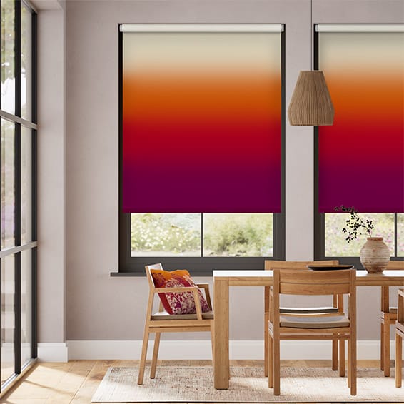 Rullgardin Twist2Fit Ombre Sunset