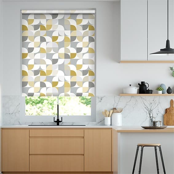 Rullgardin Twist2Fit Ottil Ochre