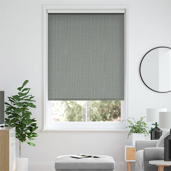 Rullgardin Choices Paleo Linen Elephant Grey