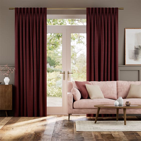 Gardiner Paleo Linen Ruby Red 