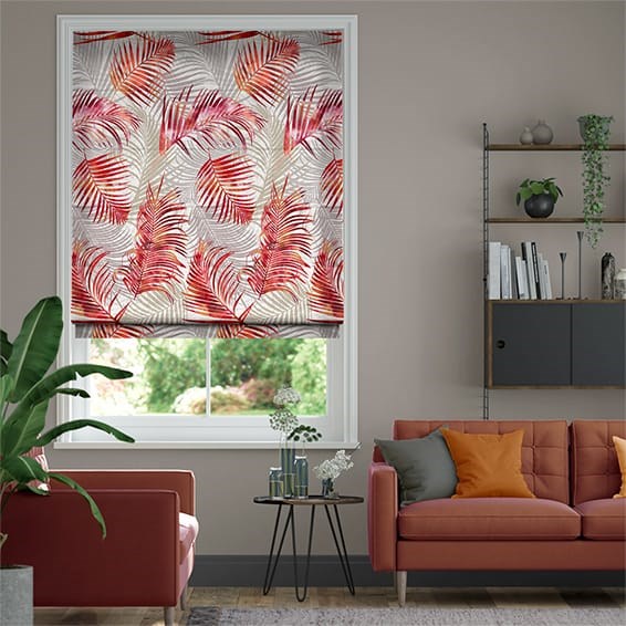 Hissgardin Palm Leaf Burnt Orange