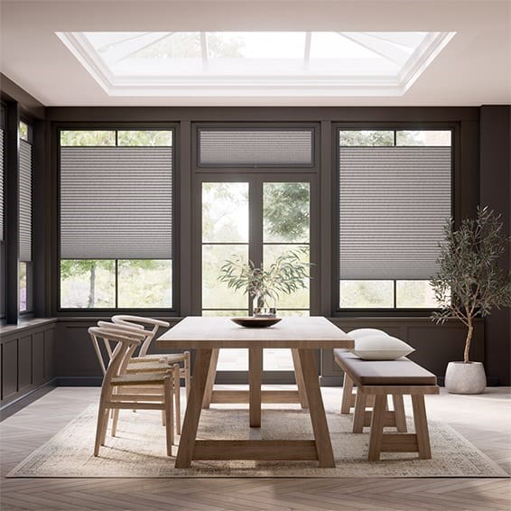 Plisségardin PerfectFIT DuoShade Strie Shadow