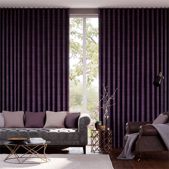Gardiner  Plush Chenille Amethyst 