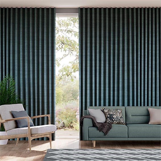 Gardiner  Plush Chenille Ocean Blue 
