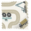 Rullgardin Road Trip Blackout Kiwi Crush sample image