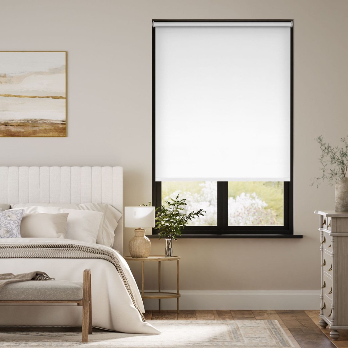 Mörkläggande rullgardin Sevilla True White
