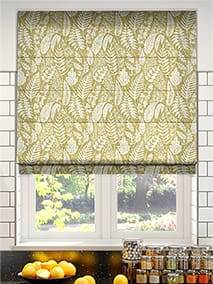 Scandi Ferns Vintage Linen Honey Hissgardiner thumbnail image
