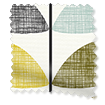 Scribble Stem Seagrass Rullgardiner swatch image