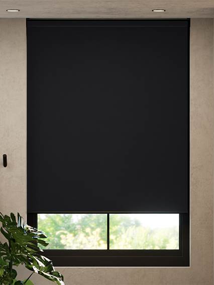 Sevilla Premium Simply Black Rullgardiner thumbnail image