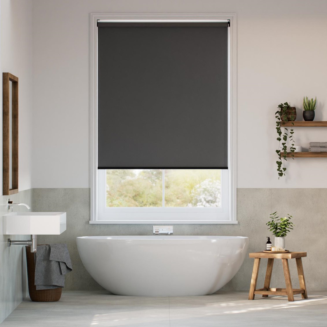 Rullgardin Sevilla Premium Cadet Grey