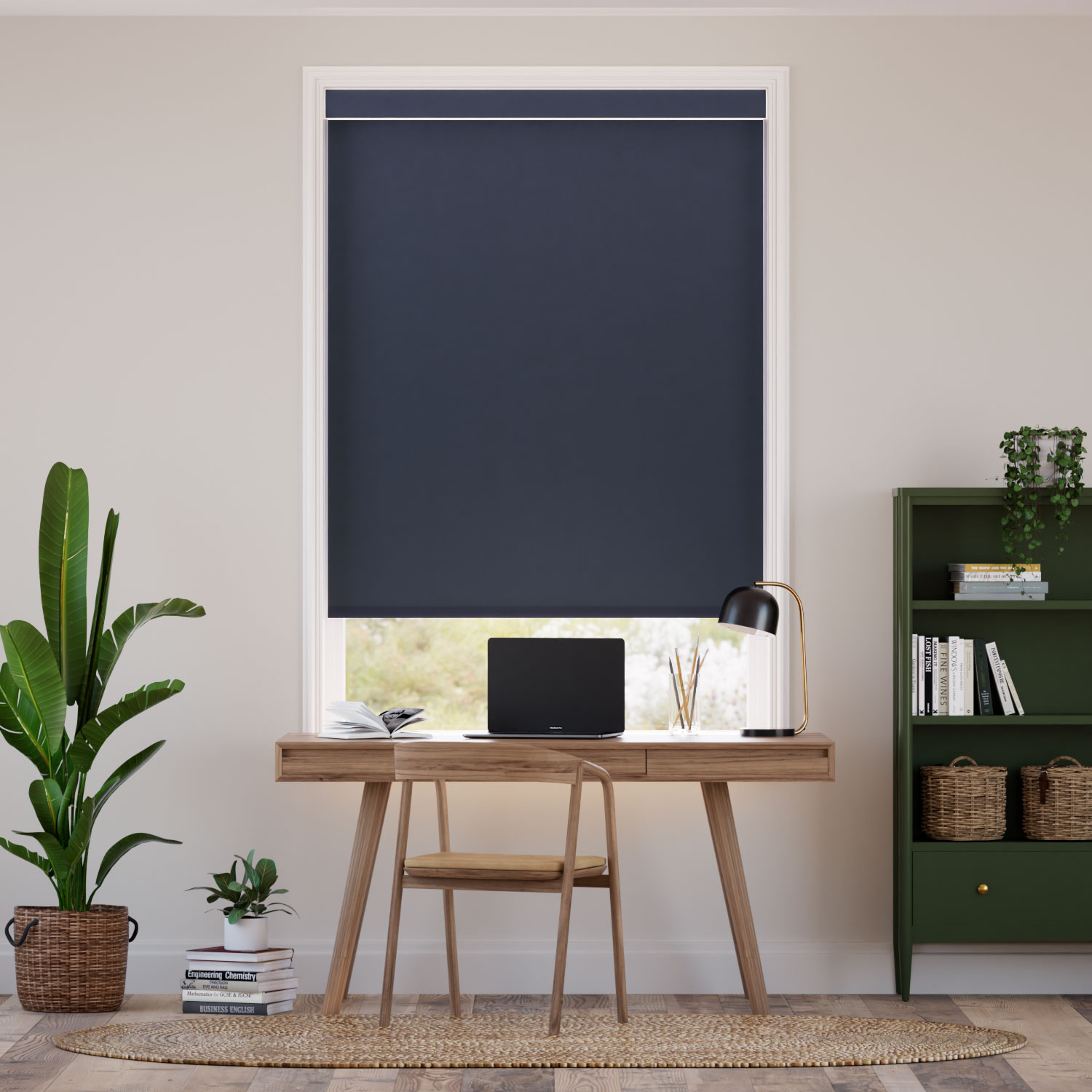 Rullgardin Elektrisk Sevilla Twilight Blue