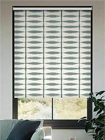 Shibori Dye Denim Rullgardiner thumbnail image