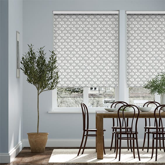 Rullgardin Snowdrop Dovegrey