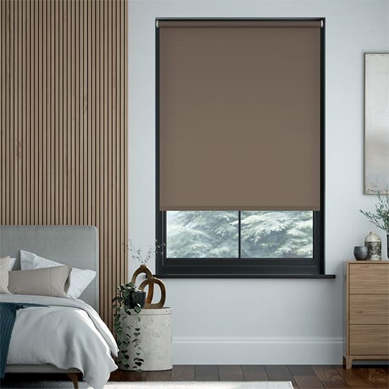 Rullgardin Twist2Fit Sorrento Blackout Mocha