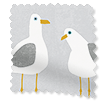 Rullgardin Splash Gulls Storm Grey sample image