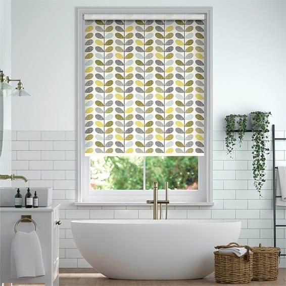 Rullgardin Splash Blackout Scribble Stem Seagrass