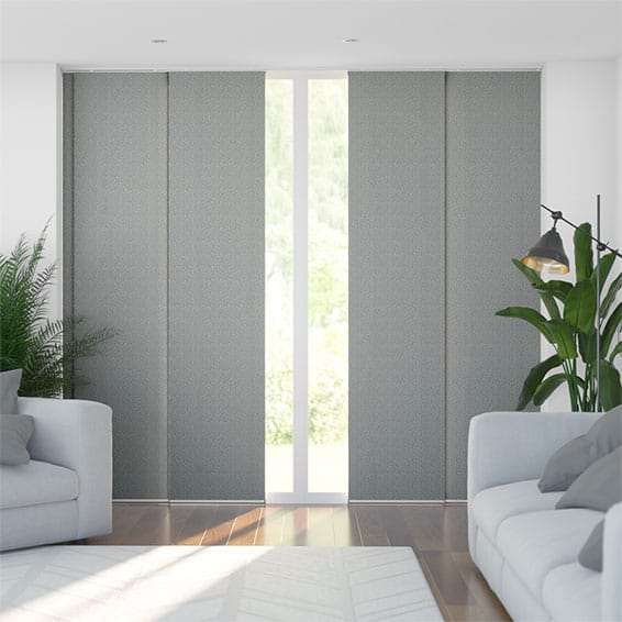 Panelgardin Static Pebble Grey