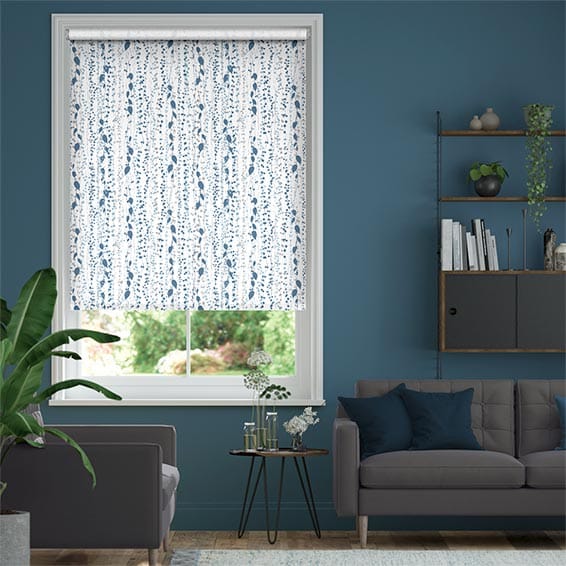 Rullgardin String of Hearts Blue