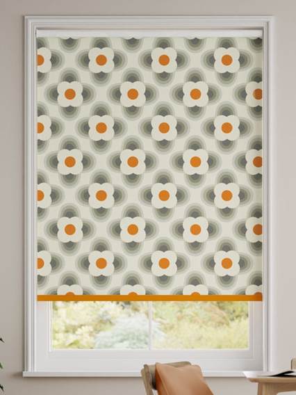 Striped Petal Orange Rullgardiner thumbnail image