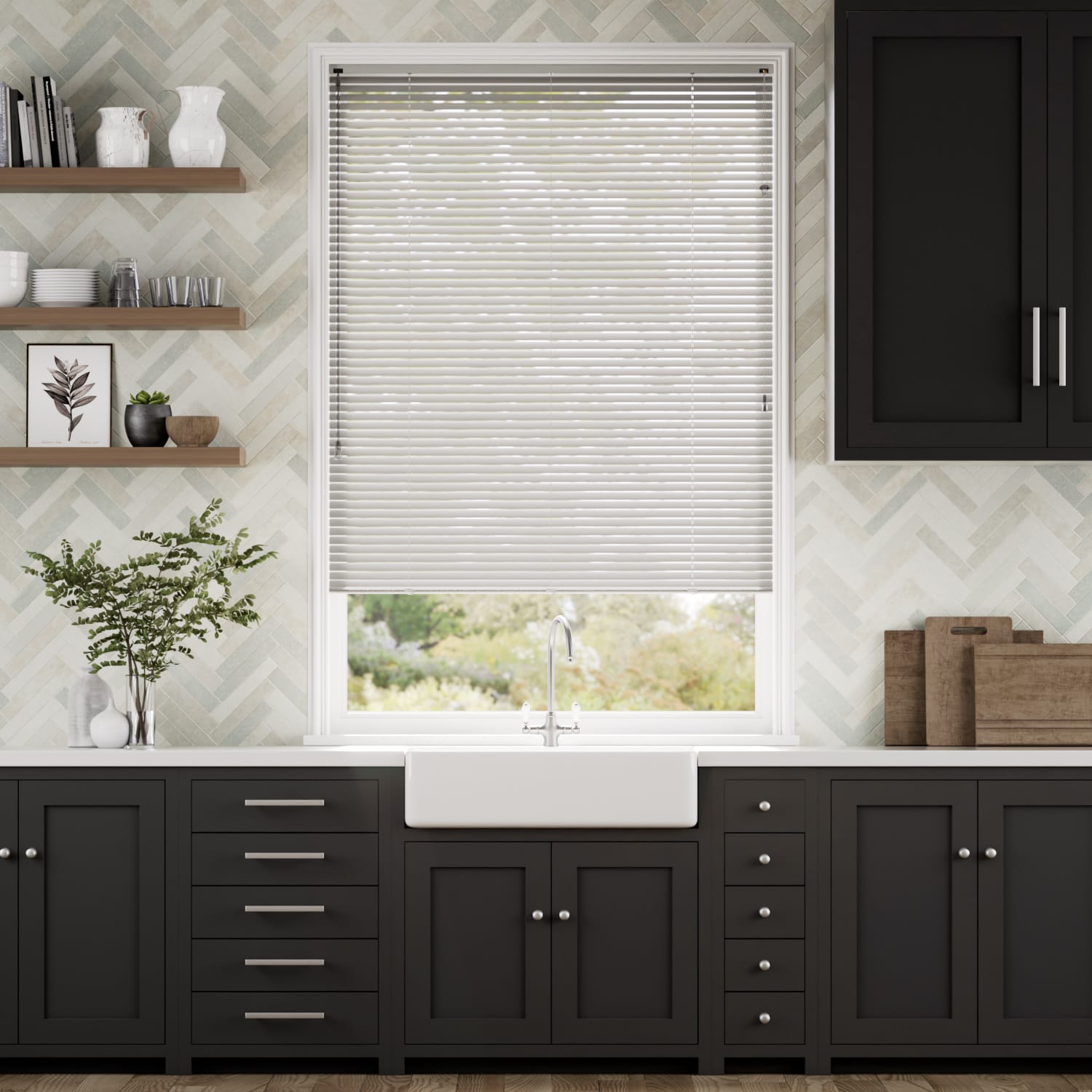 Persienner Studio Pebble Grey - 25mm Slat
