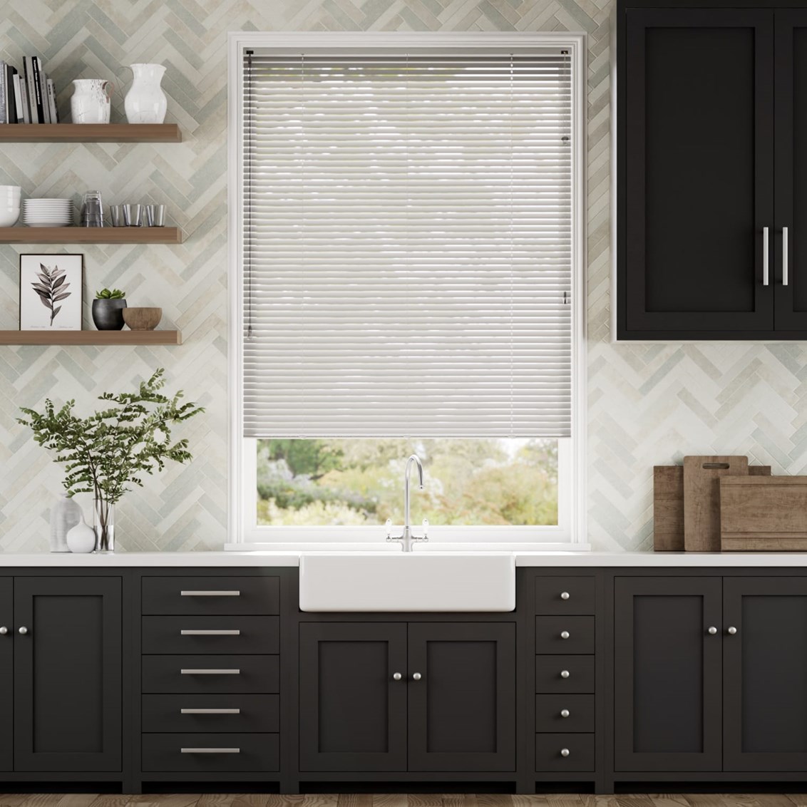 Persienner Studio Pebble Grey - 25mm Slat