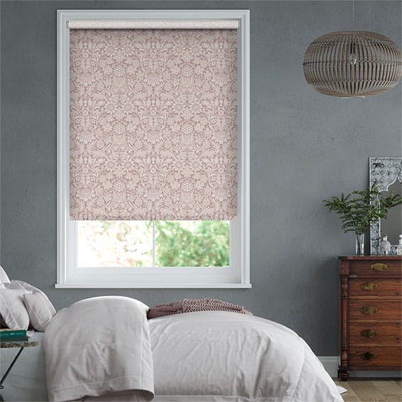 Rullgardin William Morris Sunflower Dusky Rose