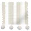 Dekorativ hissgardin Tiger Stripe Dove Grey & Chalk sample image