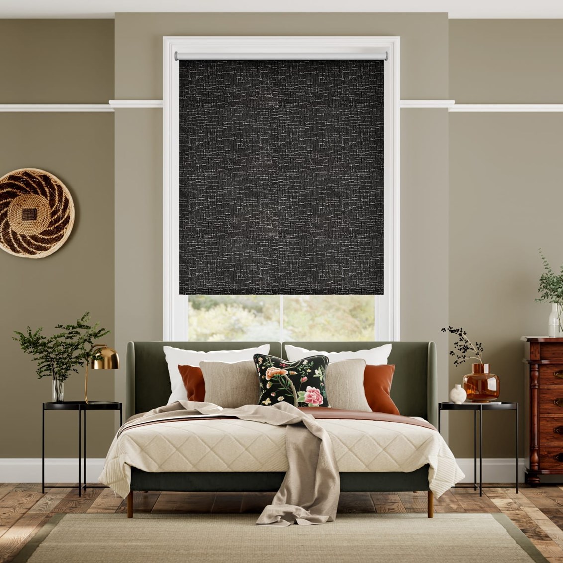 Rullgardin Twist2Fit Turin Blackout Onyx