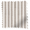 Twist2Fit Choices Ella Stripe Cappuccino Rullgardiner swatch image