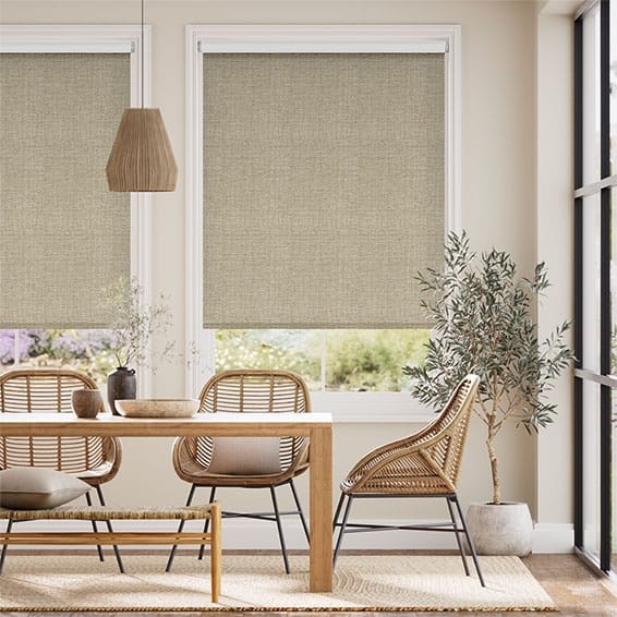 Rullgardin Twist2Fit Choices Linen Hopsack