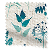 Twist2Fit Meadow Teal Rullgardiner swatch image