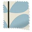 Two Colour Stem Powder Blue Rullgardiner swatch image