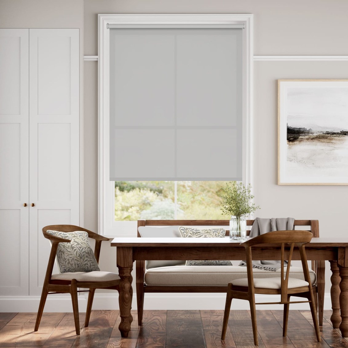 Rullgardin Twist2Fit Valencia Grey