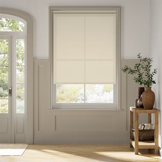 Ljusfiltrerande rullgardin Valencia Rich Cream 