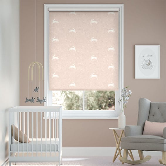 Rullgardin Warren Blush