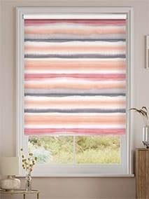 Watercolour Stripe Blush Rullgardiner thumbnail image