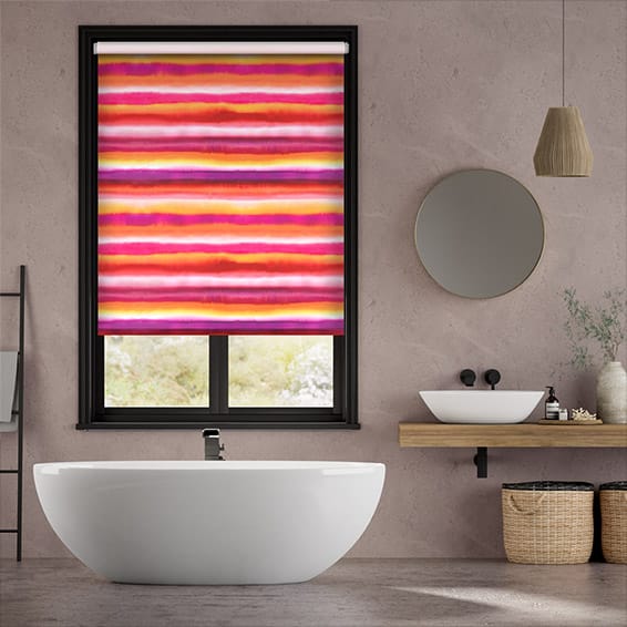 Rullgardin Watercolour Stripe Sunset