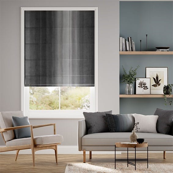 Hissgardin Watercolour Velvet Silver Grey 